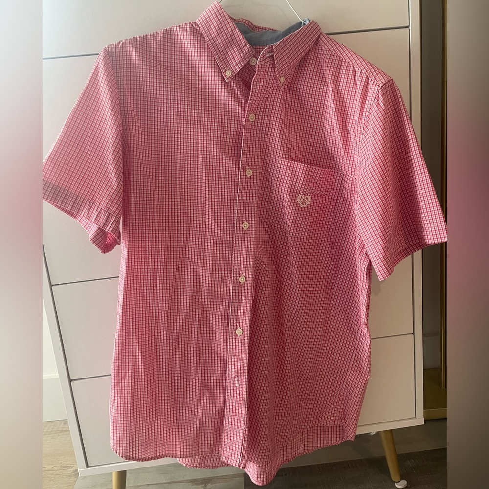 Classic Red Checkered Men's Shirt